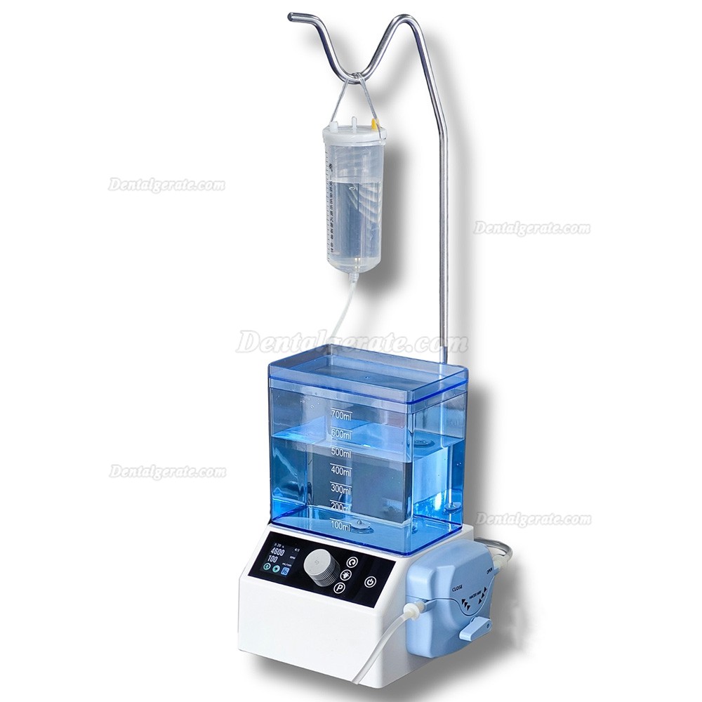 Mikromotor zahnmedizin (b&uuml;rstenloser elektromoto) mit Wassertank und Schlauchpumpe